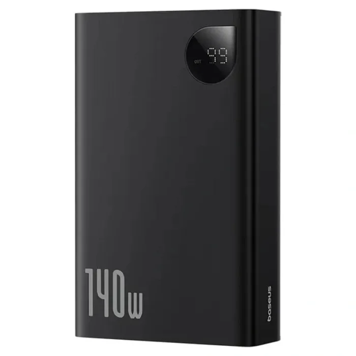 BASEUS ADAMAN OVERSEAS EDITION 24.000 MAH DIGITAL DİSPLAY 140W  POWERBANK-SİYAH