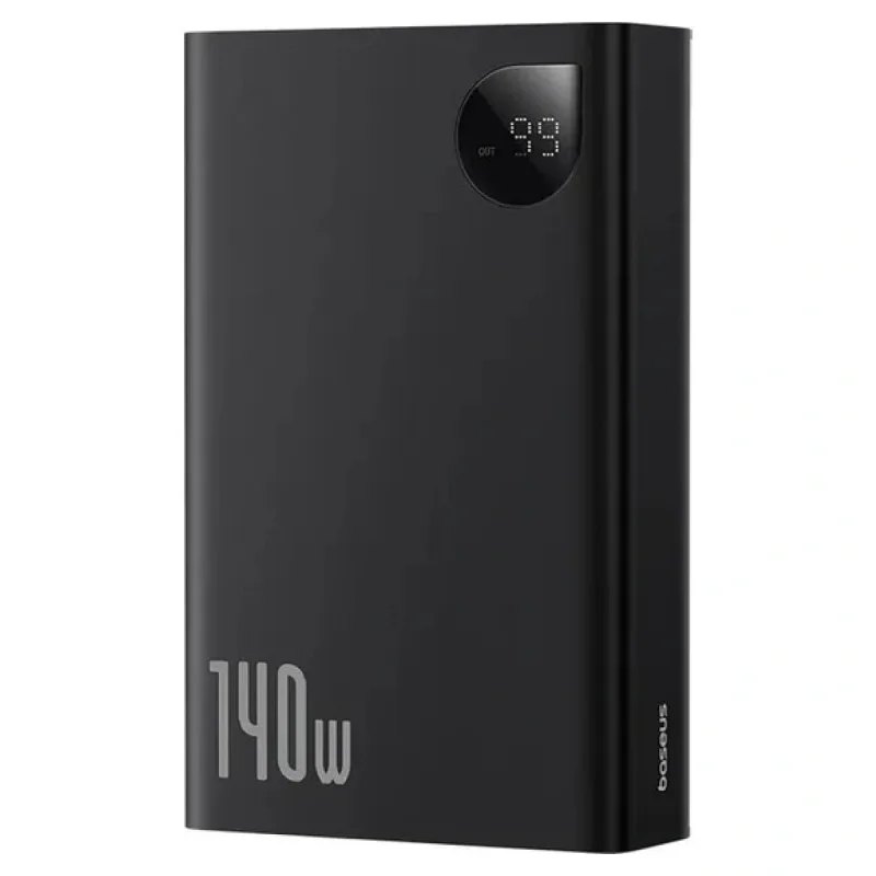BASEUS ADAMAN OVERSEAS EDITION 24.000 MAH DIGITAL DİSPLAY 140W  POWERBANK-SİYAH