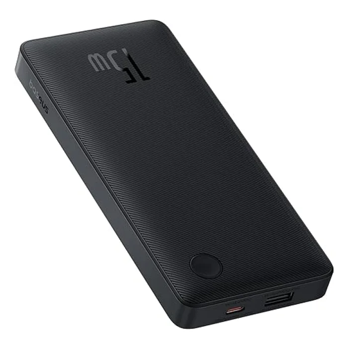 Baseus Airpow Lite Siyah 10000 mAh 15 W Hızlı Şarj Powerbank