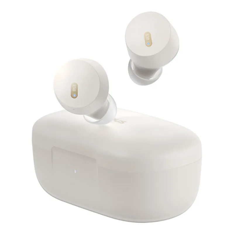 Baseus Bowie E18 TWS Beyaz Kulak İçi Bluetooth Kulaklık