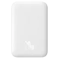 BASEUS MGSAFE MİNİ 20W 6.000 MAH KABLOSUZ ŞARJLI POWERBANK BEYAZ