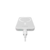 BASEUS MGSAFE MİNİ 20W 6.000 MAH KABLOSUZ ŞARJLI POWERBANK BEYAZ