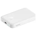 BASEUS MGSAFE MİNİ 20W 6.000 MAH KABLOSUZ ŞARJLI POWERBANK BEYAZ