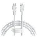 Baseus Pudding 1.2 m Beyaz USB to Type-C Hızlı Şarj Kablosu