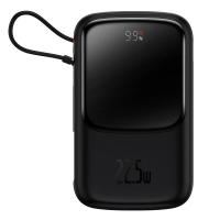 BASEUS Q POW PRO DİJİTAL EKRANLI 22.5W 10.000 MAH TYPE-C KABLOLU POWERBANK