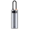 BASEUS STARJOY 7 İN 1 MULTİFONKSİYONEL HUB ADAPTÖR-UZAY GRİ
