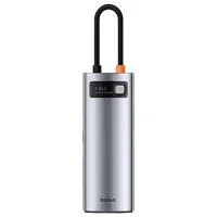 BASEUS STARJOY 7 İN 1 MULTİFONKSİYONEL HUB ADAPTÖR-UZAY GRİ