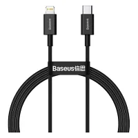 BASEUS SUPERİOR 20W 100 CM TYPE-C TO LİGHTNİNG ŞARJ KABLOSU SİYAH