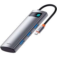 BASEUS ULTRAJOY 7 İN 1 MULTİFONKSİYONEL HUB ADAPTÖR UZAY GRİSİ