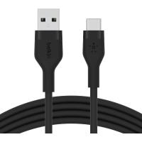 BELKİN BOOST CHARGE PRO FLEX USB-C - LİGHTNİNG ERKEK KABLOSU (6.6', SİYAH)