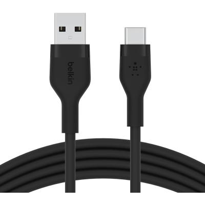 BELKİN BOOST CHARGE PRO FLEX USB-C - LİGHTNİNG ERKEK KABLOSU (6.6', SİYAH)