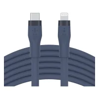 BELKİN BOOSTCHARGE FLEX SİLİKON USB TİP C - LİGHTNİNG KABLOSU (2M) 20W HIZLI ŞARJ MAVİ