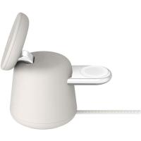 Belkin BoostCharge Pro Kablosuz 2'si 1 arada MagSafe (15 W) Şarj İstasyonu - Krem