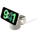 Belkin BoostCharge Pro Kablosuz 2'si 1 arada MagSafe (15 W) Şarj İstasyonu - Krem