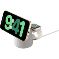 Belkin BoostCharge Pro Kablosuz 2'si 1 arada MagSafe (15 W) Şarj İstasyonu - Krem