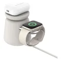 Belkin BoostCharge Pro Kablosuz 2'si 1 arada MagSafe (15 W) Şarj İstasyonu - Krem