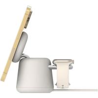 Belkin BoostCharge Pro Kablosuz 2'si 1 arada MagSafe (15 W) Şarj İstasyonu - Krem