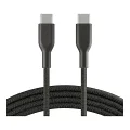 BELKİN PLAYA TYPE-C TO TYPE-C ÖRGÜLÜ KABLO 1 METRE - SİYAH