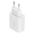 BELKİN WCA004VFWH 20W USB-C ŞARJ CİHAZI  BEYAZ