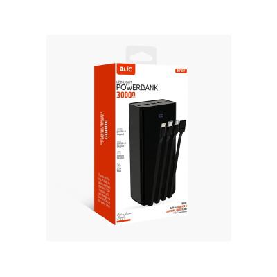 BLIC BPB7 LED LİGHT POWERBANK UNIVERSAL 30.000 MAH ÇOKLU