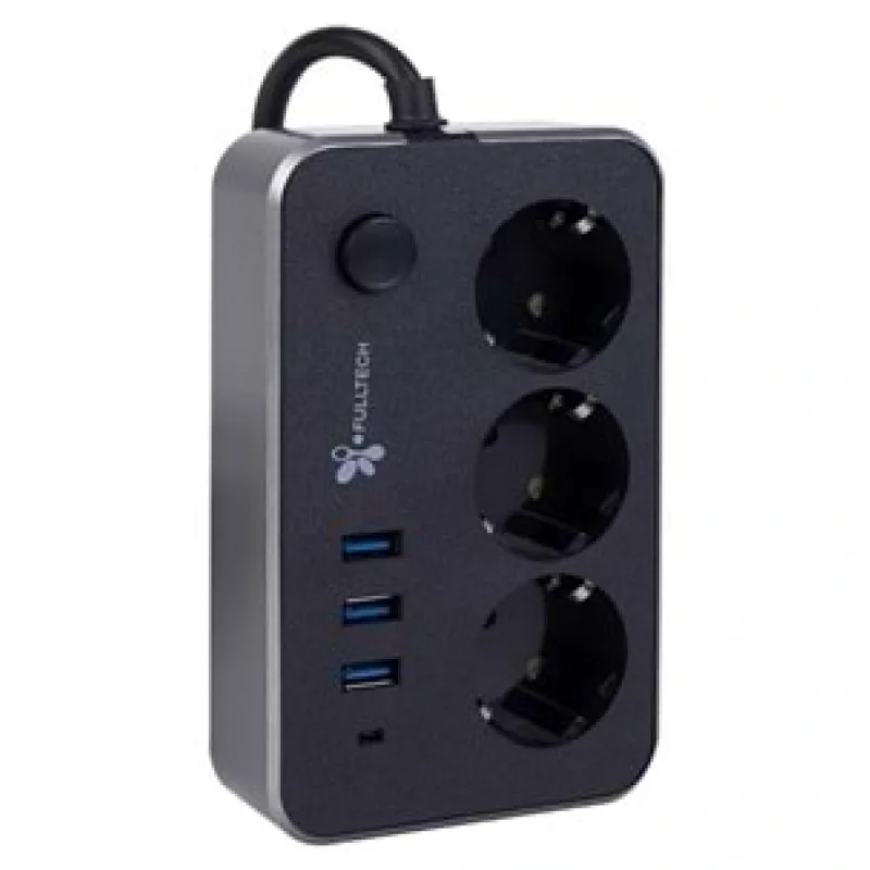 BLİC FULLTECH 3 PRİZ 2MT KABLO 2500W AKIM KORUMALI PRİZ FTR-12