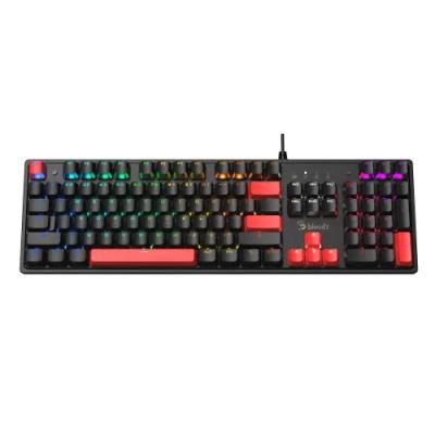 BLOODY S510R Q TR RGB RED SWİTCH MEKANİK SİYAH GAMİNG (OYUNCU) KLAVYE