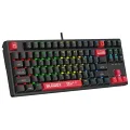 Bloody S87 RGB TKL BLMS Red Switch Kablolu Mekanik Oyuncu Klavyesi