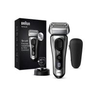 BRAUN BRAUN SERİES 8 8417 ISLAK KURU TIRAŞ MAKİNESİ + ŞARJ STANDI + SEYAHAT ÇANTASI