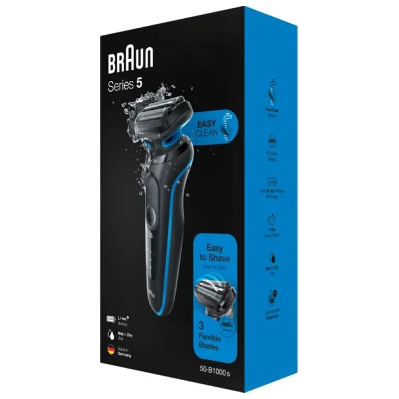 BRAUN SERİES 5 50-B1000S ISLAK VE KURU TIRAŞ MAKİNESİ