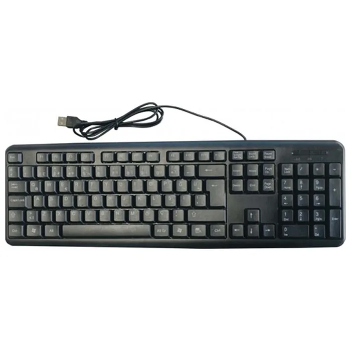 CARBOON KLK-13 SİYAH STANDART KABLOLU KLAVYE