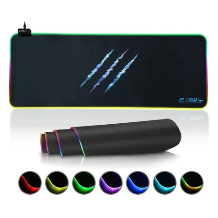 Claws Raptor RGB XL Oyuncu Mouse Pad 80X40