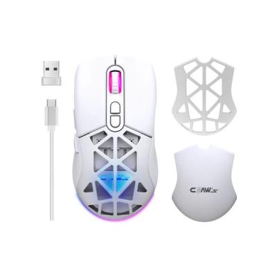 Claws Nexus Air V1 Beyaz RGB Optik Kablolu/Kablosuz Oyuncu Mouse