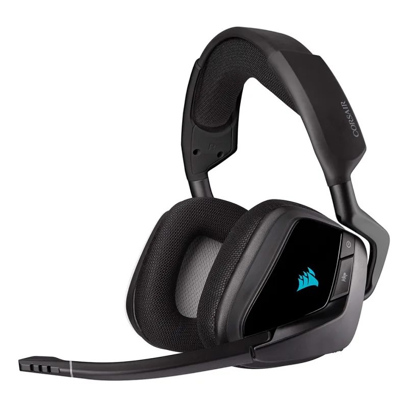 Corsair Void RGB Elite Wireless CA-9011201-EU Siyah 7.1 Kablosuz Kulak Üstü Oyuncu Kulaklığı