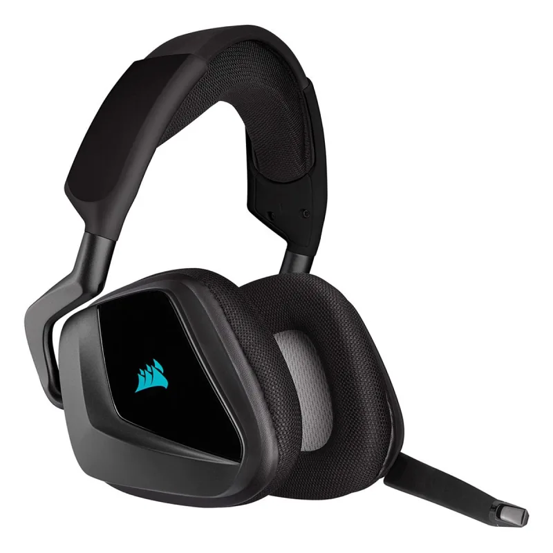 Corsair Void RGB Elite Wireless CA-9011201-EU Siyah 7.1 Kablosuz Kulak Üstü Oyuncu Kulaklığı