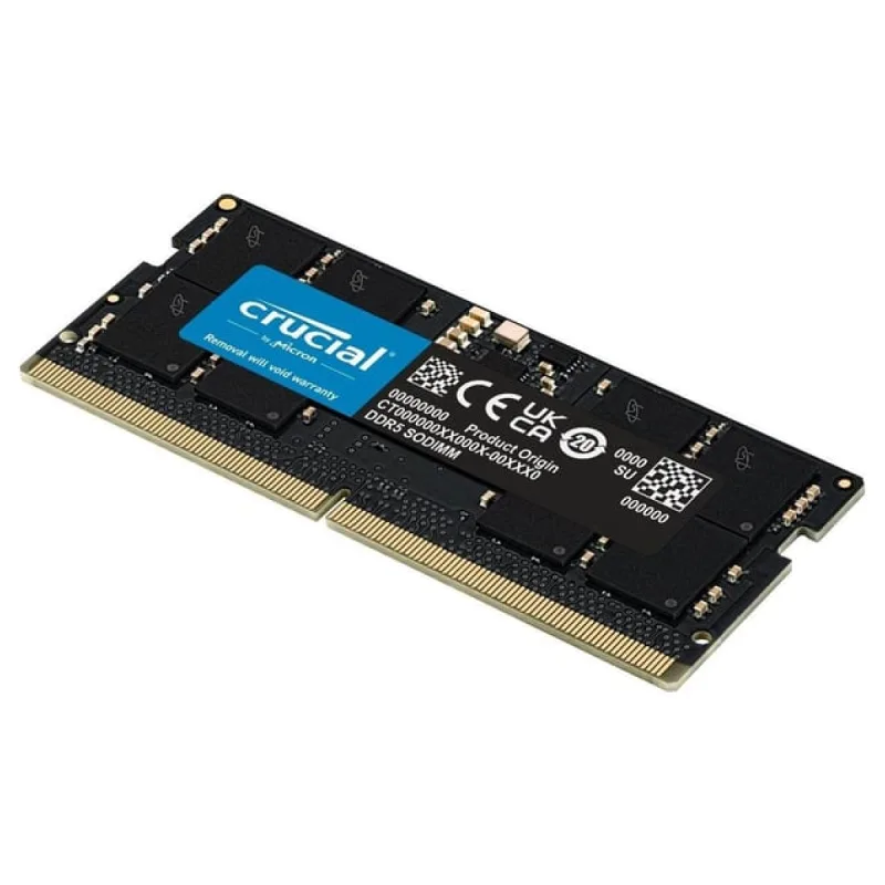Crucial 16 GB 4800 MHz CL40 CB16GS4800E DDR5 Ram Notebook (Kutusuz)