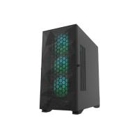 DARKFLASH DLX21-MESH SİYAH 750W 80+ RGB MİD KASA