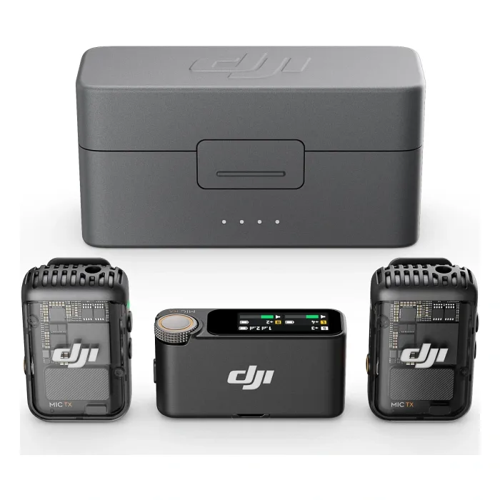 DJI MİC 2 (2 TX + 1 RX) İKİ KİŞİLİK