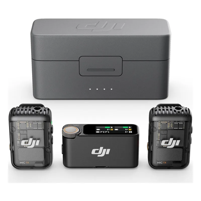 DJI MİC 2 (2 TX + 1 RX) İKİ KİŞİLİK