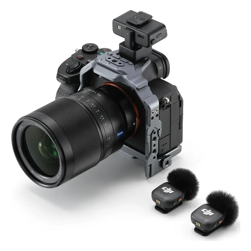 DJI Mic 3 Kablosuz 2 Kişilik Mikrofon Seti