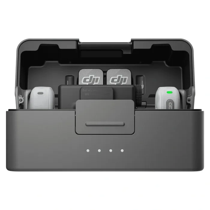 DJI Mic Mini 2 (2 TX + 1 RX Standart + Şarj Kutusu) iPhone ve Android/Kamera/Tablet/PC