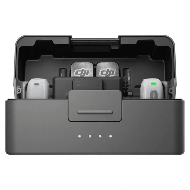 DJI Mic Mini 2 (2 TX + 1 RX Standart + Şarj Kutusu) iPhone ve Android/Kamera/Tablet/PC