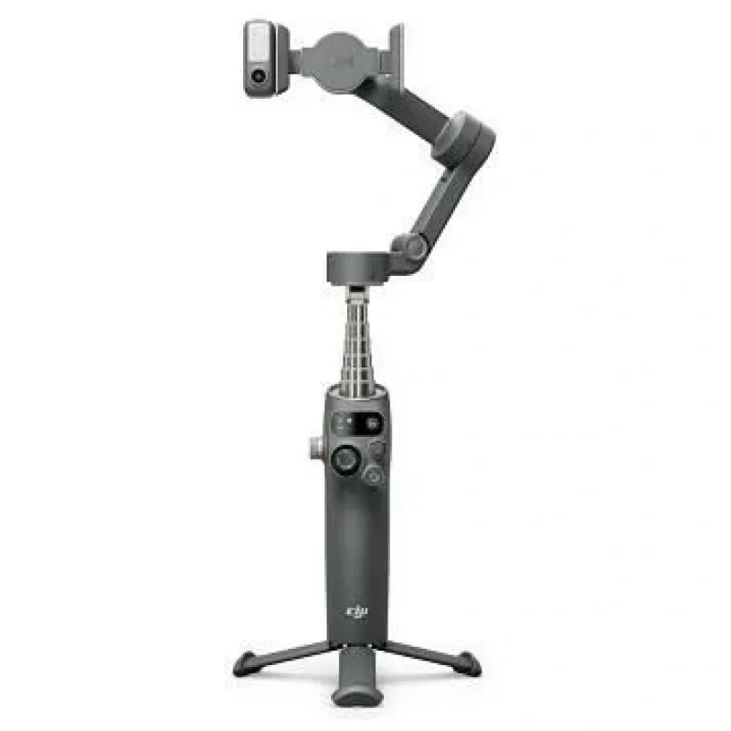 DJI OSMO MOBİLE 7P GİMBAL SABİTLEYİCİ İPHONE, ANDROİD, YEREL İZLEME, AYDINLATMA, 3 EKSENLİ TELEFON GİMBAL, HIZLI BAŞLATMA, TEK DOKUNUŞLA DÜZENLEME, DAHİLİ UZATMA ÇUBUĞU VE TRİPOD, 10 SAAT KULLANIM