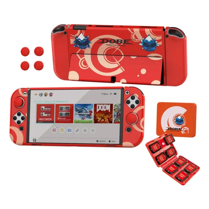 DOBE SWITCH PROTECTİON KİT KIRMIZI RENK
