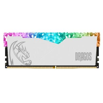DRAGOS EDGEHORİZON N 8GB DDR4 3200MZ CL22 1.2V SOĞUTUCULU RGB RAM  BEYAZ RENK