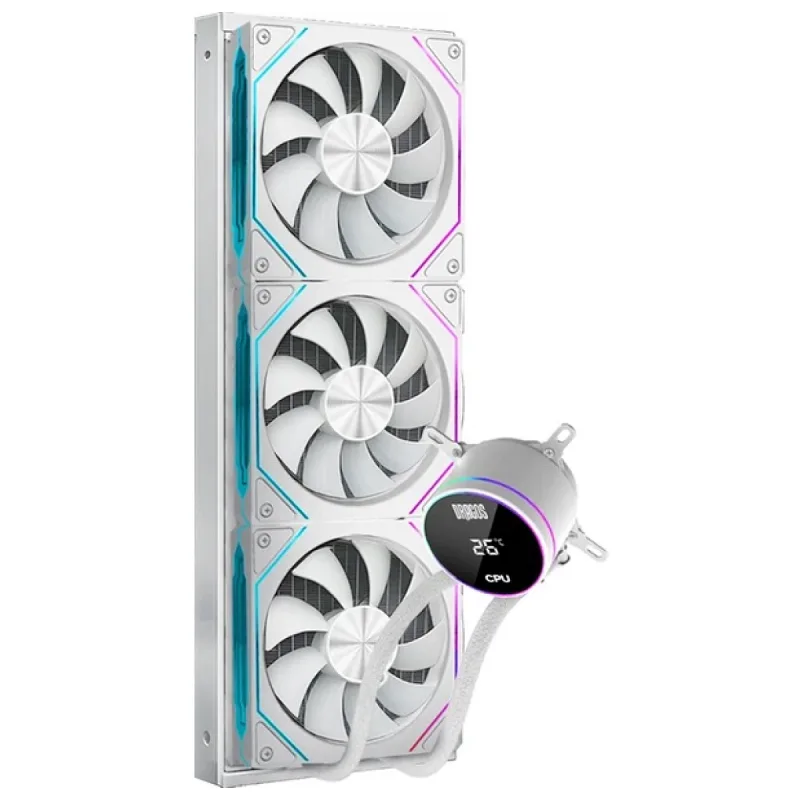 Dragos FrostBite ARGB Beyaz 360 mm İşlemci Sıvı Soğutucu