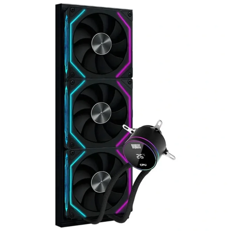 DRAGOS FROSTBİTE 360 DIGITAL DISPLAY COOLER SİYAH RENK