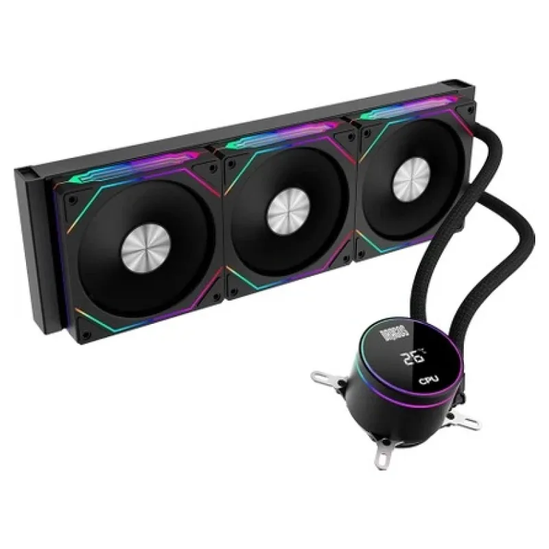 DRAGOS FROSTBİTE 360 DIGITAL DISPLAY COOLER SİYAH RENK