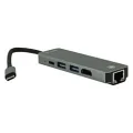 DUDAO A16T USB-C HUB, 3 X USB-A - 1 X USB-A 3.0, SİYAH
