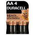 DURACELL AA KALEM PİL 4 LÜ