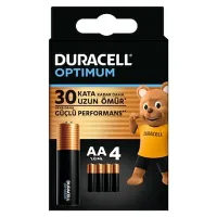 DURACELL OPTİMUM AA PİL 4 LÜ PAKET 1.5 ALKALİN